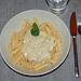 Penne y salsa di gorgonzola