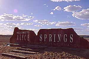 Bienvenue à Alice Springs