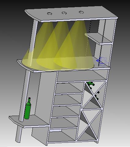 Plans du bar